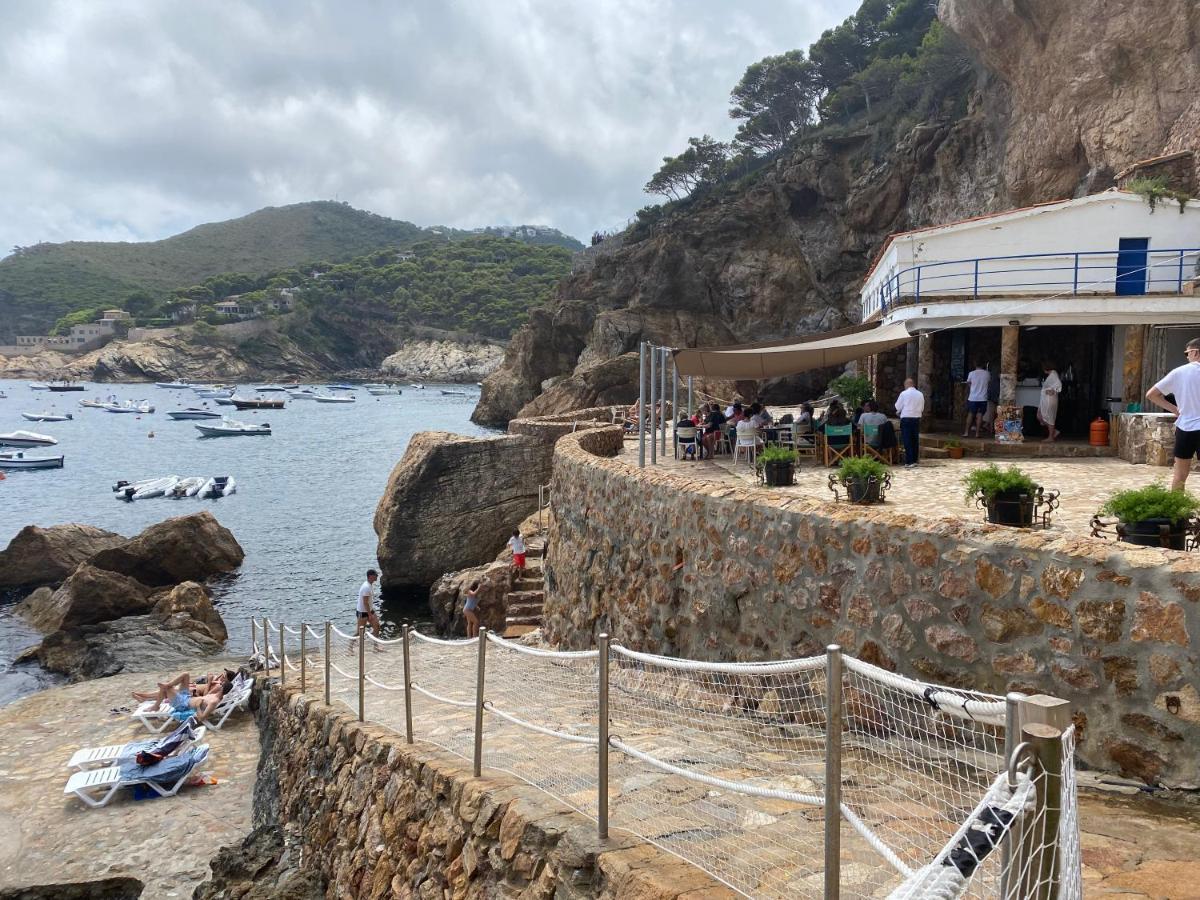 Precioso Apartmento Sobre El Mar, Cap Sa Sal, Begur, Girona Exterior foto